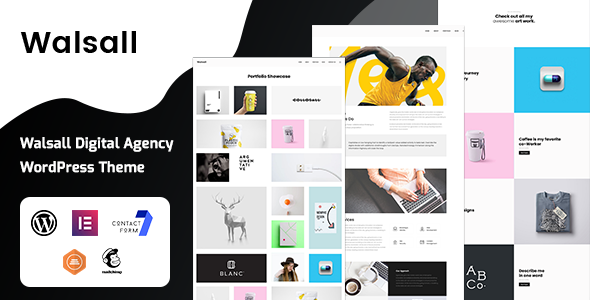 Walsall - Minimal Agency WordPress Theme Logo